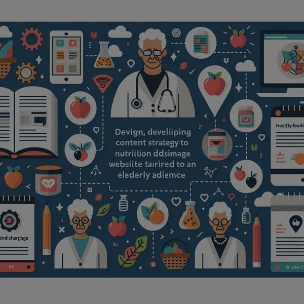 Comment développer une stratégie de contenu pour un site de conseils en nutrition adapté à un public âgé ?