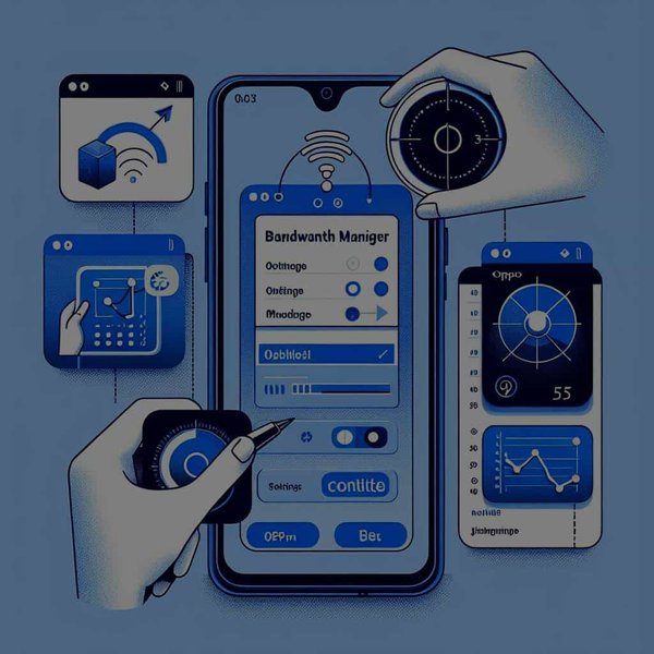 Comment activer et paramétrer un gestionnaire de bande passante sur un Oppo Reno 6 Pro?